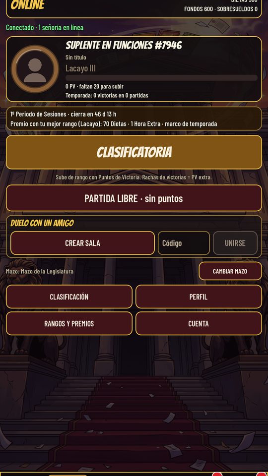 Clasificatoria por rangos